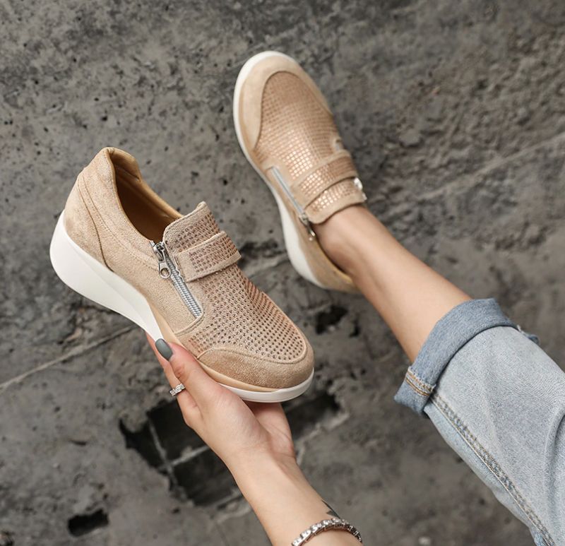 Buty Damskie Loanina Loafer - Beżowy