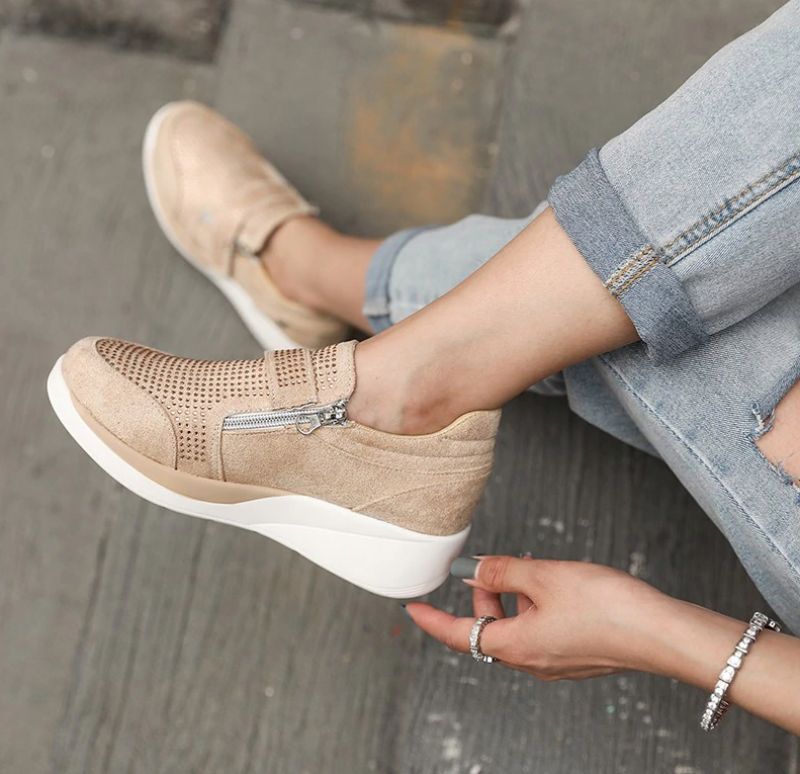 Buty Damskie Loanina Loafer - Beżowy