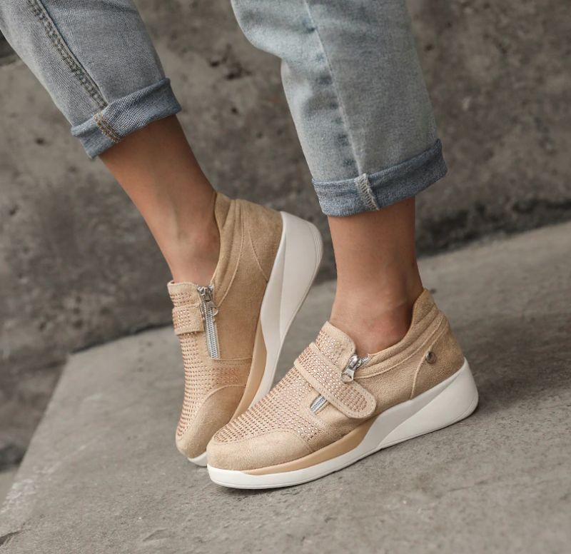 Buty Damskie Loanina Loafer - Beżowy