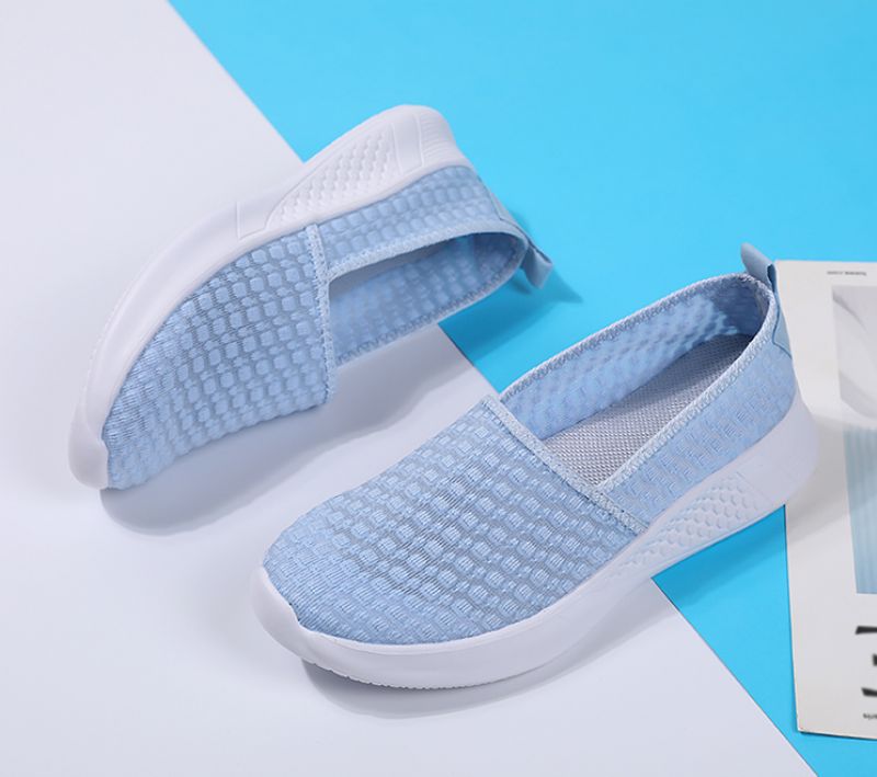 Buty Damskie Ludy Slip-on Loafer - Niebieski