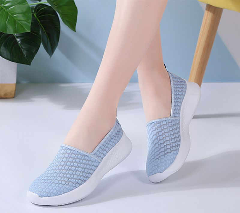 Buty Damskie Ludy Slip-on Loafer - Niebieski