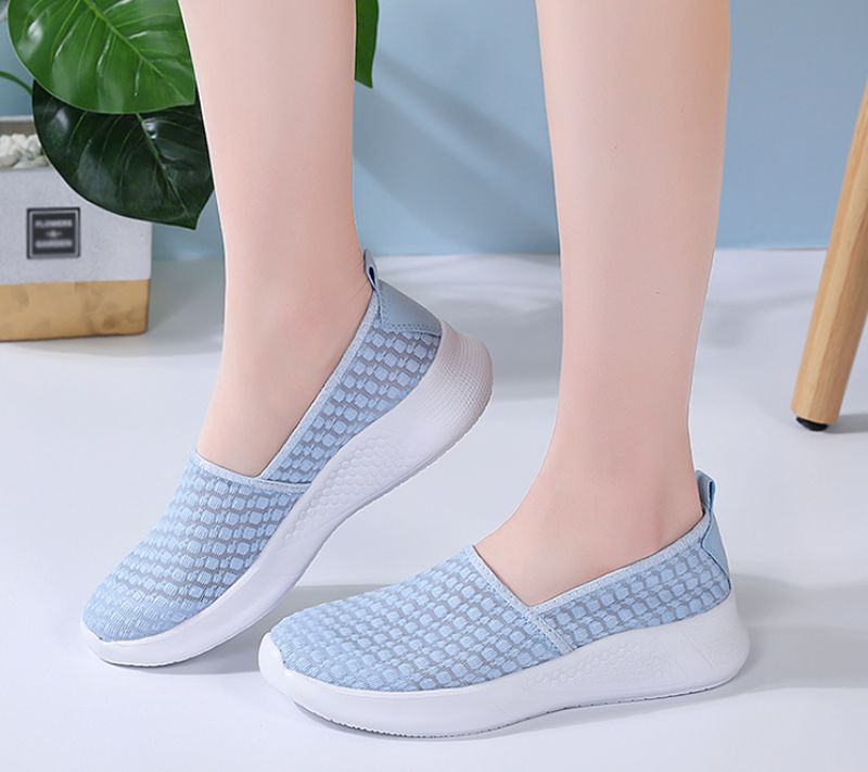 Buty Damskie Ludy Slip-on Loafer - Niebieski