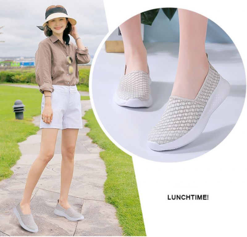 Buty Damskie Ludy Slip-on Loafer - Niebieski