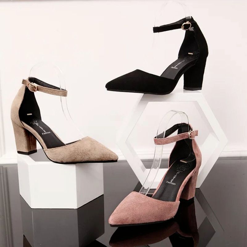 Buty Damskie Na Platformie Cathryn - Czarny