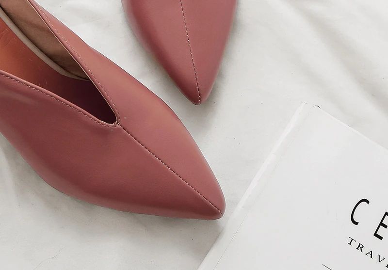 Buty Damskie Na Wiosnę Janza - Różowy