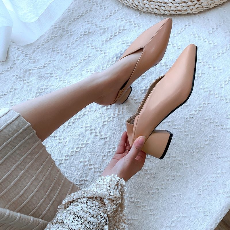 Buty Damskie Na Wiosnę Janza - Różowy