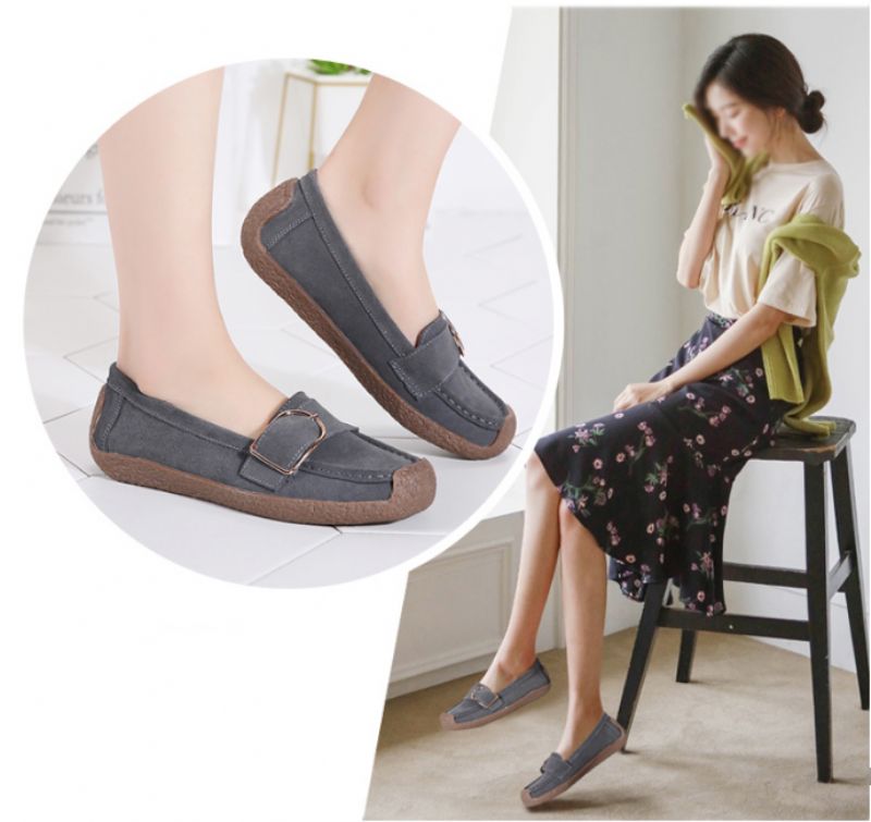 Buty Damskie Nena Loafer Black - Czarny
