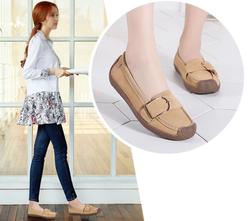 Buty Damskie Nena Loafer Black - Czarny