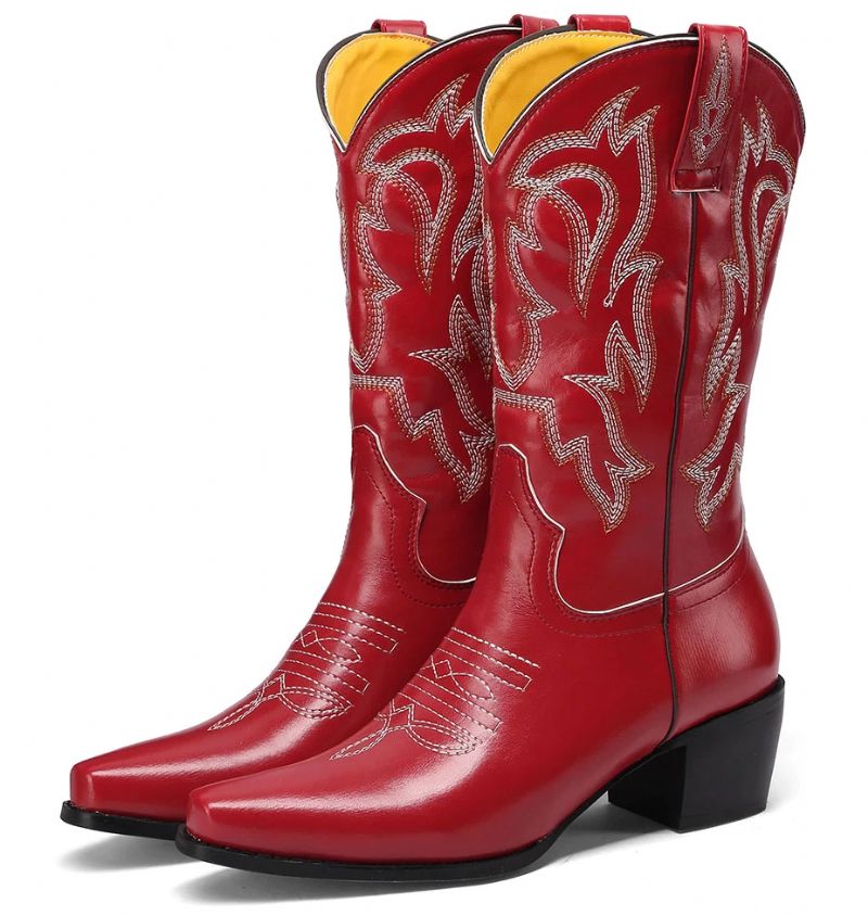 Buty Damskie Nesma - Czerwony