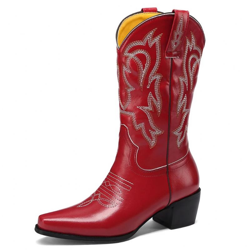 Buty Damskie Nesma - Czerwony