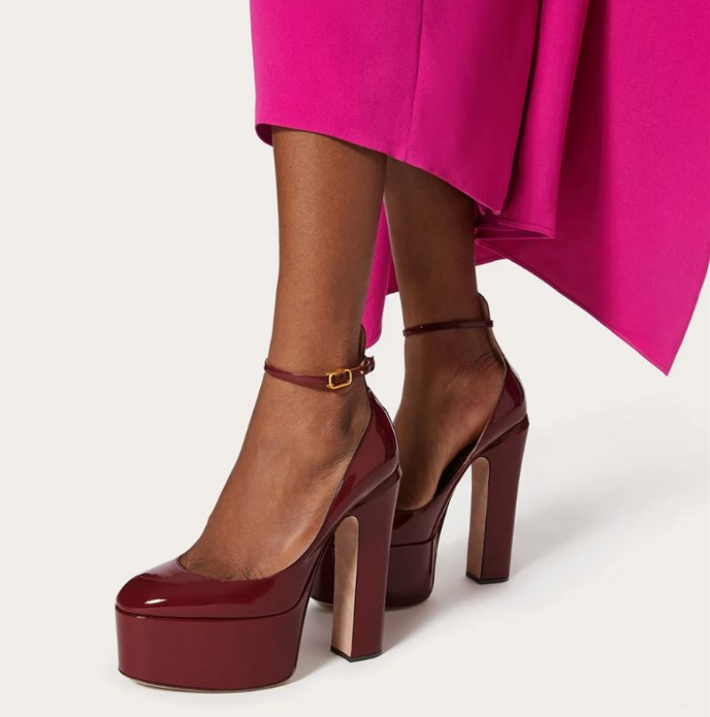 Buty Damskie Norkys Na Platformie - Czarny