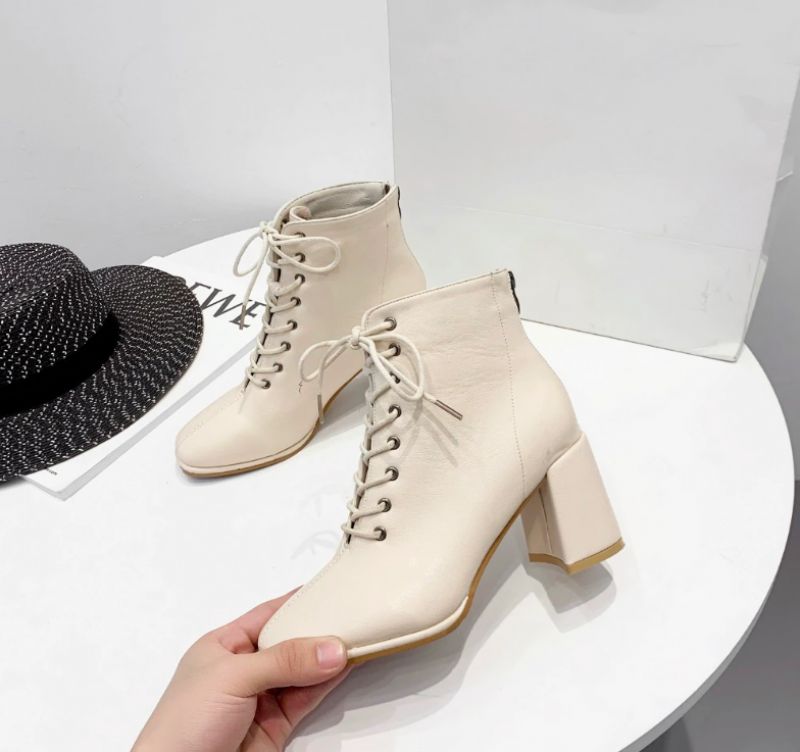 Buty Damskie Olga - Beżowy