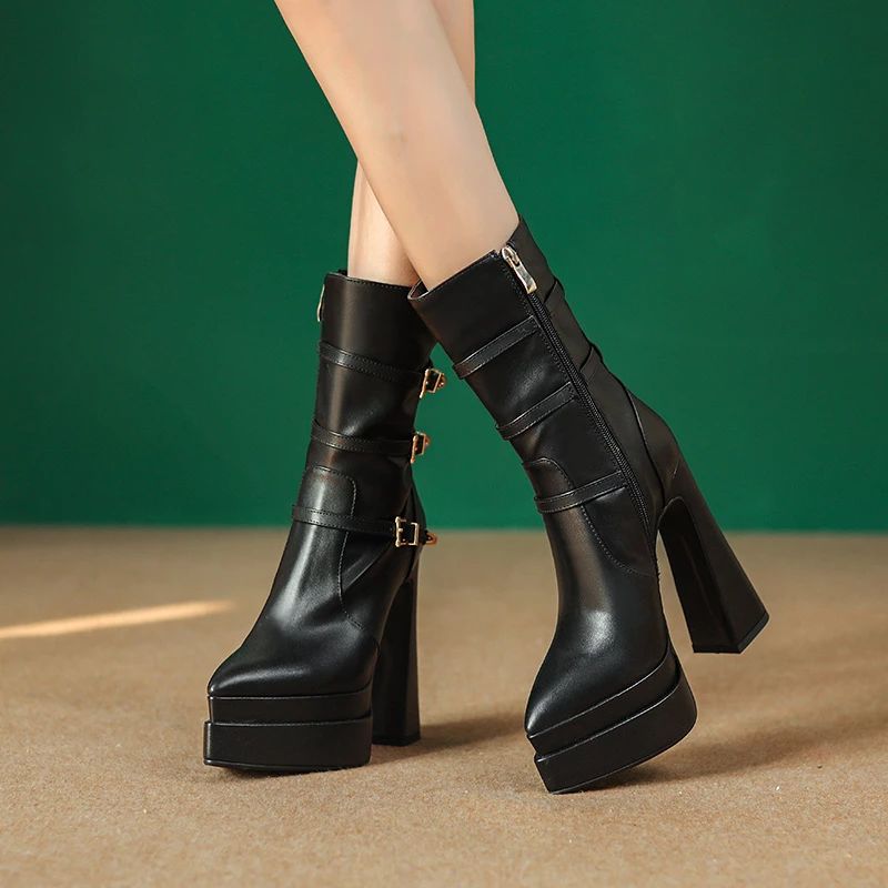 Buty Damskie Paulette - Czarny