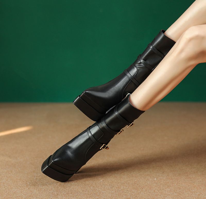 Buty Damskie Paulette - Czarny
