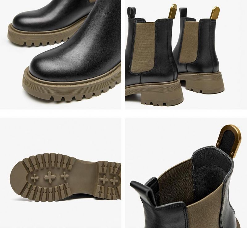 Buty Damskie Peralia Platform - Czarny