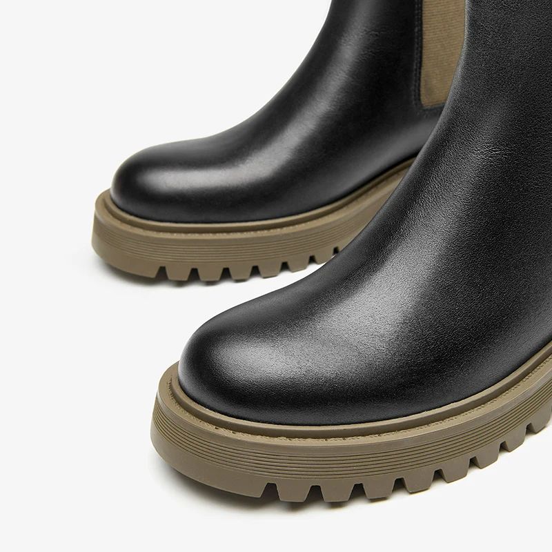 Buty Damskie Peralia Platform - Czarny