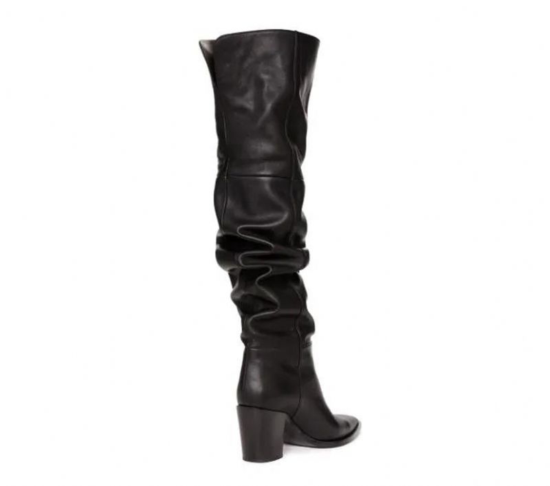 Buty Damskie Rosalina Do Kolan - Czarny
