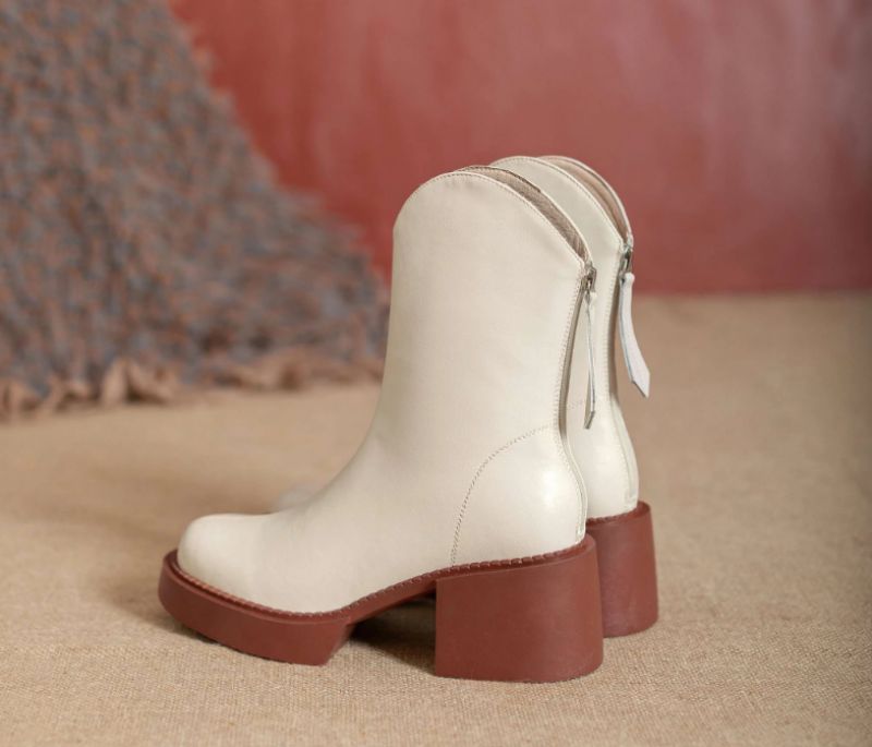 Buty Damskie Rost - Beżowy