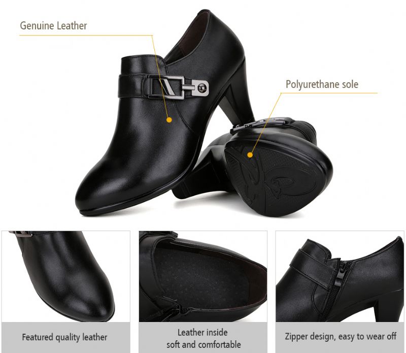 Buty Damskie Salma - Czarny