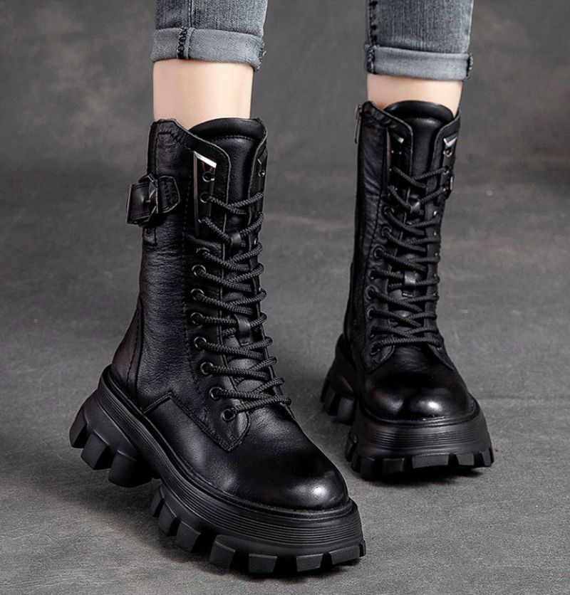 Buty Damskie Sherman - Brązowy