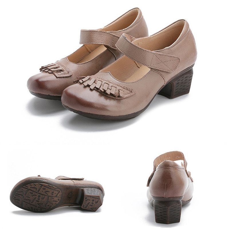 Buty Damskie Simone Na Obcasie - Czarny