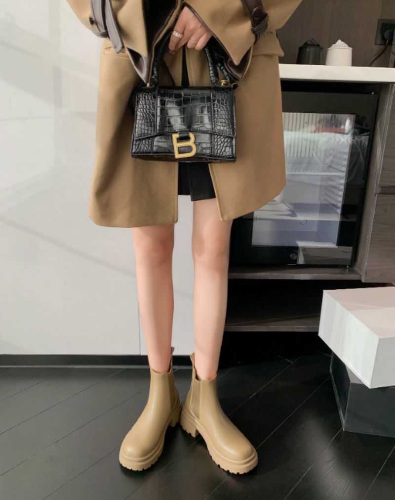 Buty Damskie Tiberia - Morelowy