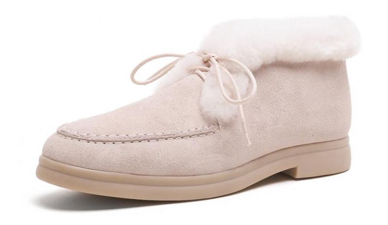 Buty Damskie Zimowe Ciepłe Do Kostki Micaela Czarne - Czarny