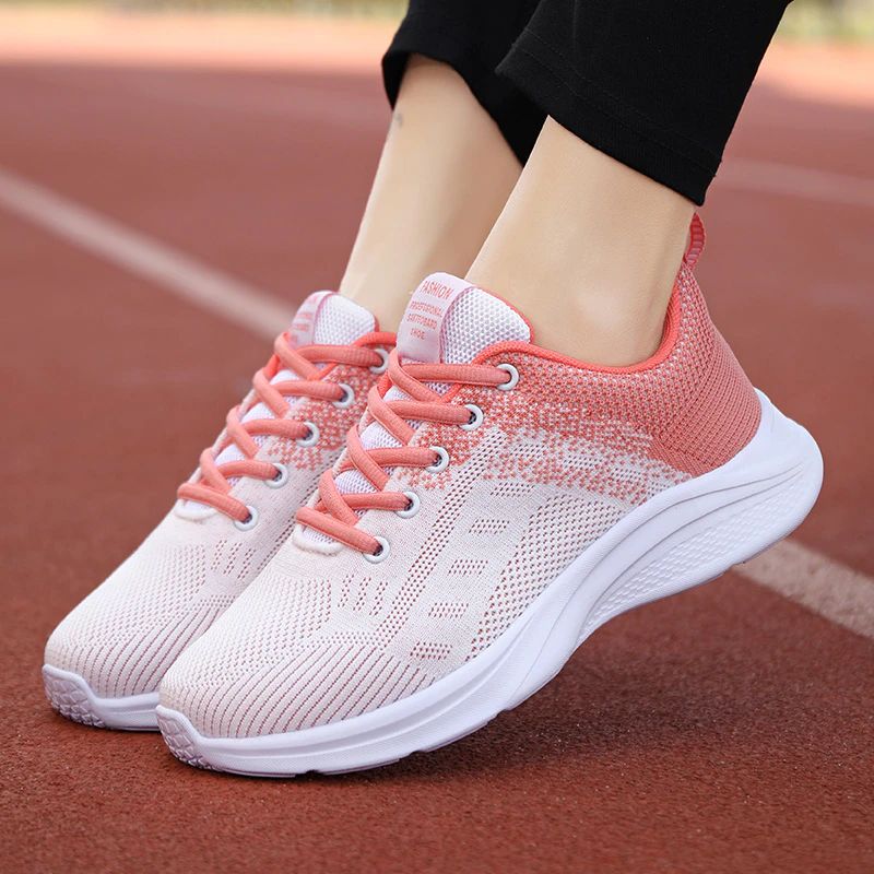 Buty Do Biegania Damskie Zazu Breathable Mesh - Czarny Różowy