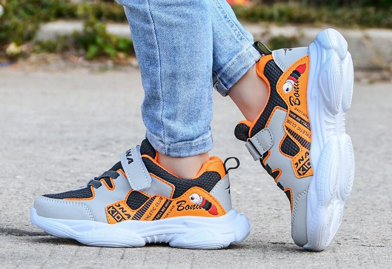 Buty Do Biegania Dla Chłopców Alvar - Szary