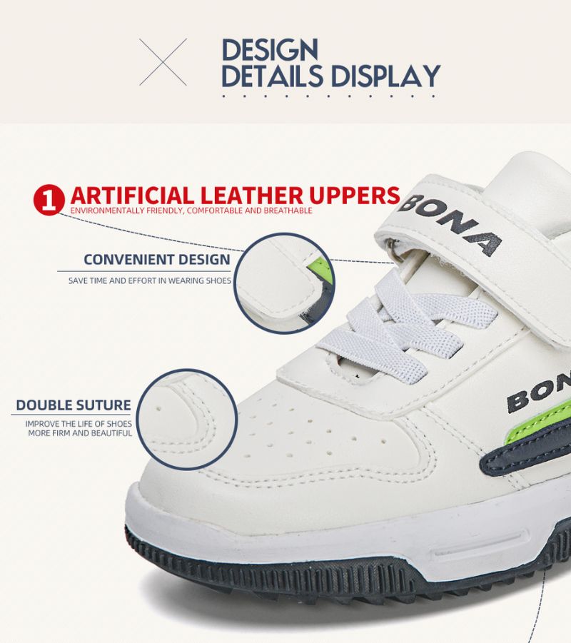 Buty Do Biegania Dla Chłopców Joshua - Biały