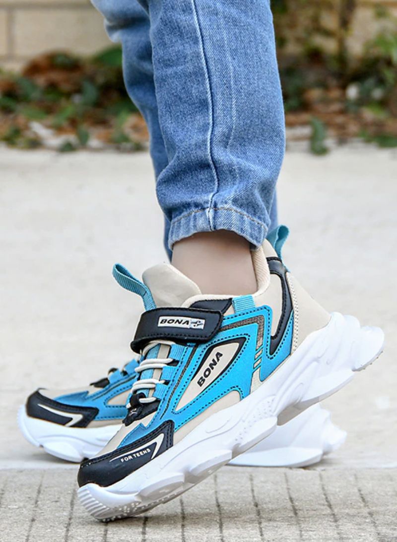 Buty Do Biegania Dla Chłopców Liam - Szary