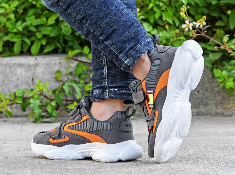 Buty Do Biegania Manuel Dla Chłopców - Szary