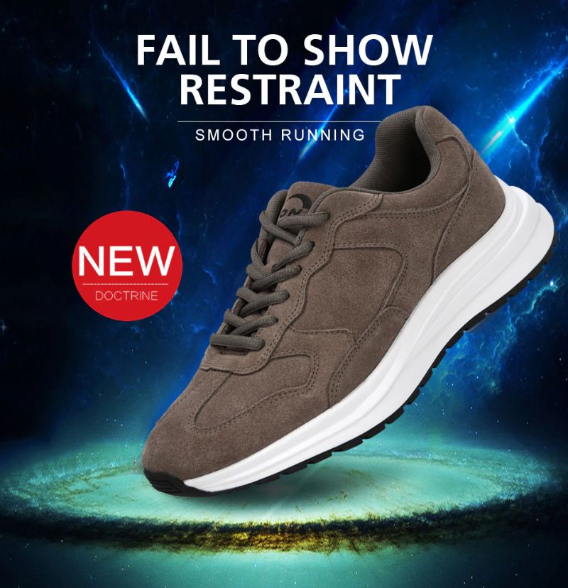 Buty Do Biegania Rick Męskie Suede - Niebieski