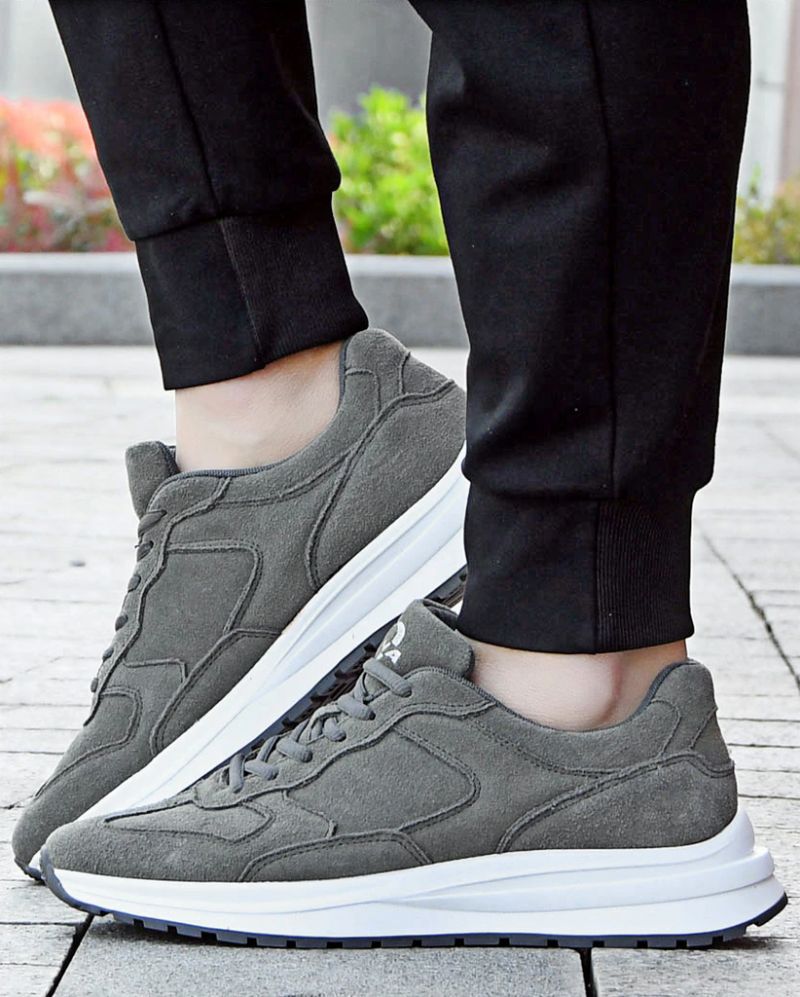 Buty Do Biegania Rick Męskie Suede - Niebieski