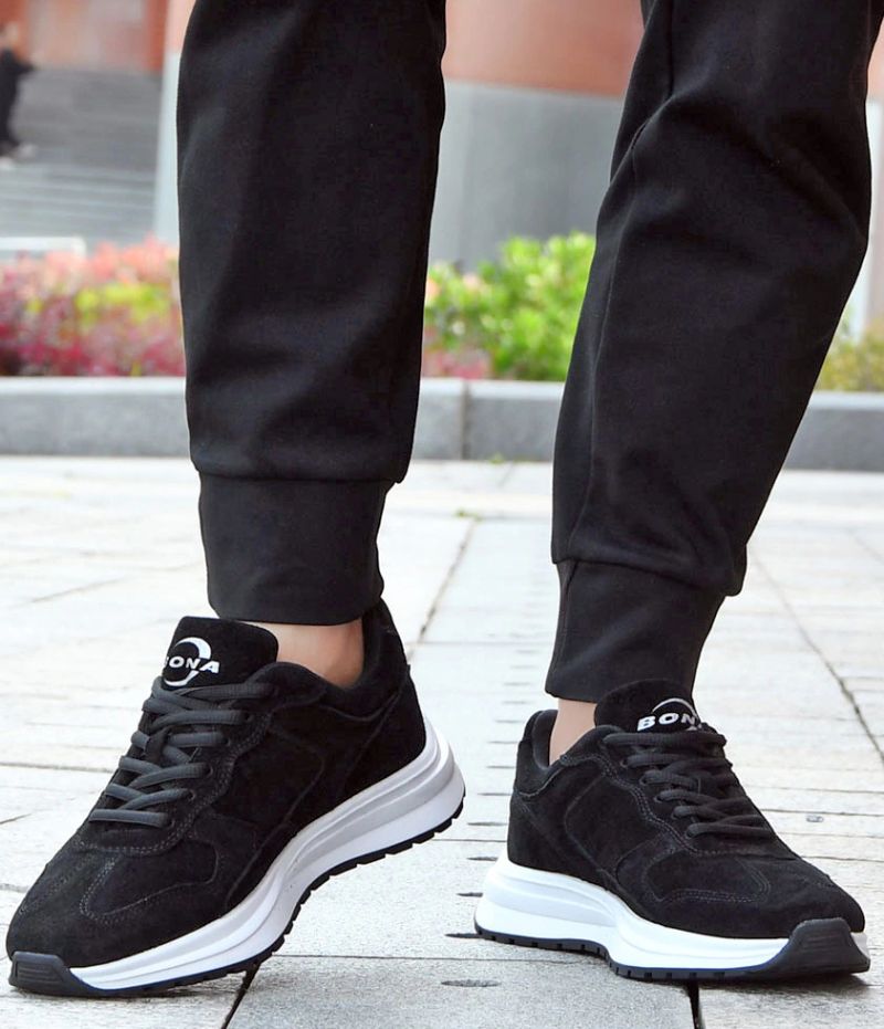 Buty Do Biegania Rick Męskie Suede - Niebieski