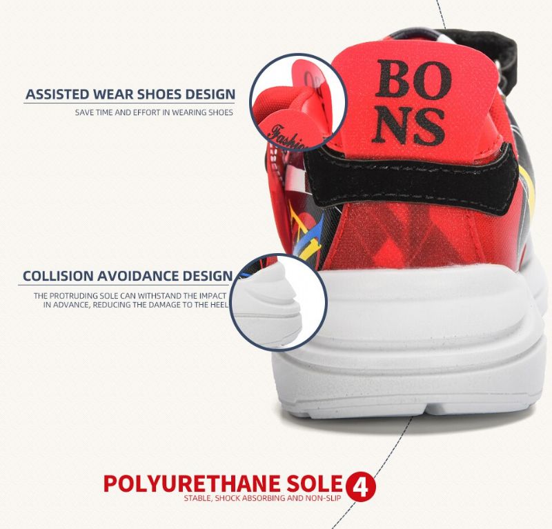 Buty Do Chodzenia Dla Chłopców Bruno - Czerwony