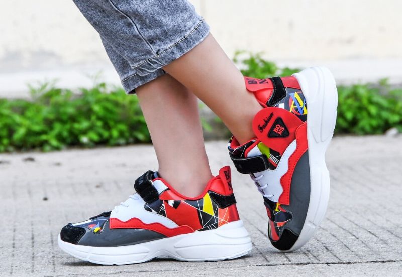 Buty Do Chodzenia Dla Chłopców Bruno - Czerwony