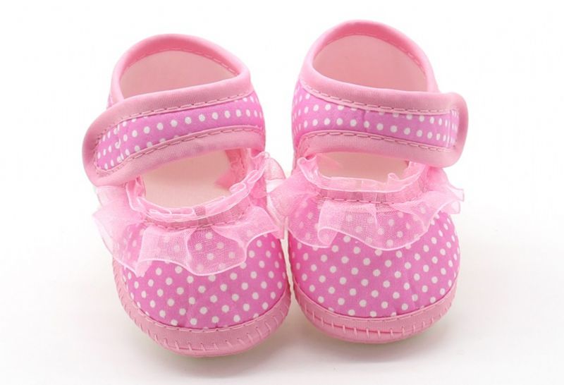 Buty Elvira Baby Dziewczęce Płaskie - Różowy