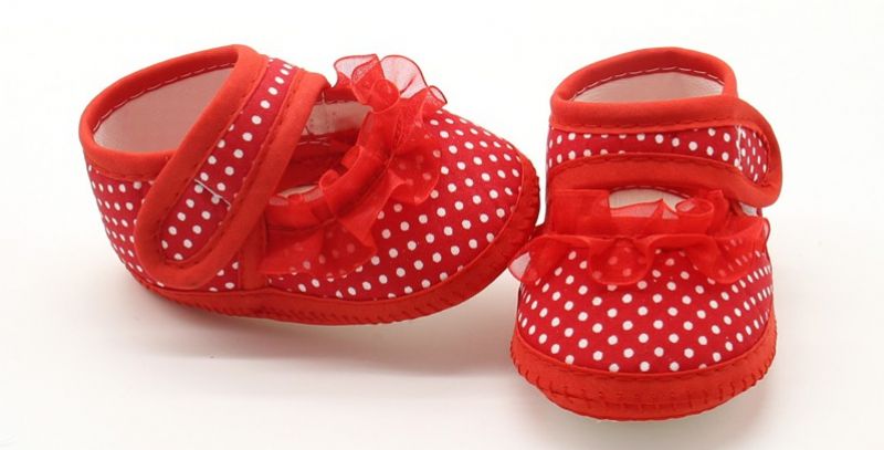 Buty Elvira Baby Dziewczęce Płaskie - Różowy