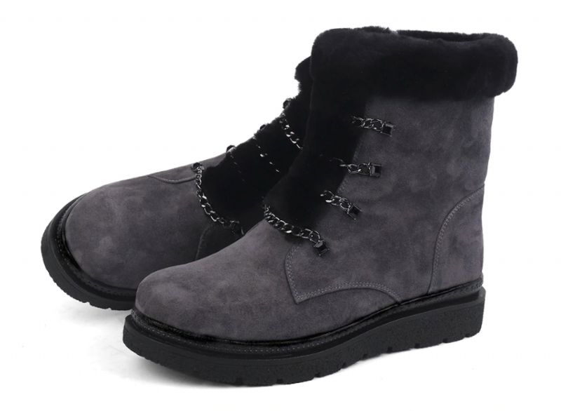 Buty Erminda Do Kostek - Szary