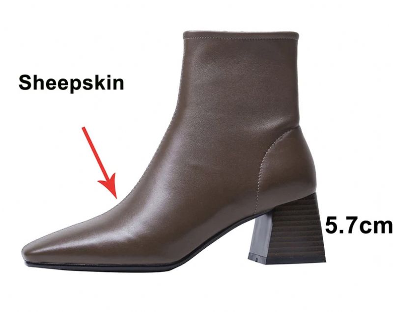 Buty Esquivel Do Kostek - Brązowy