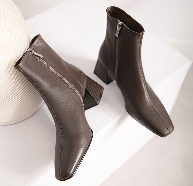 Buty Esquivel Do Kostek - Brązowy