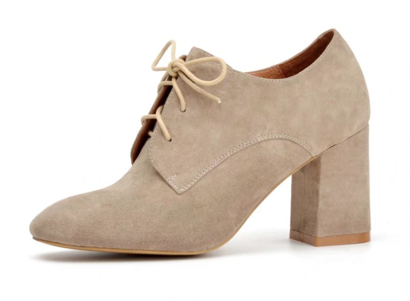 Buty Galena Do Kostek - Zamsz piaskowy