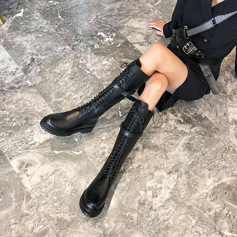 Buty Jeździeckie Damskie Shanty Z Klamrami - Czarny