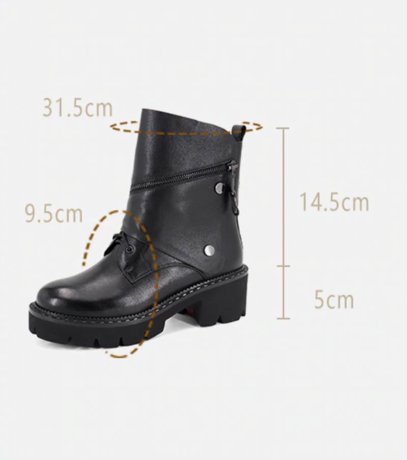 Buty Juanita Do Kostek - Krótki plusz