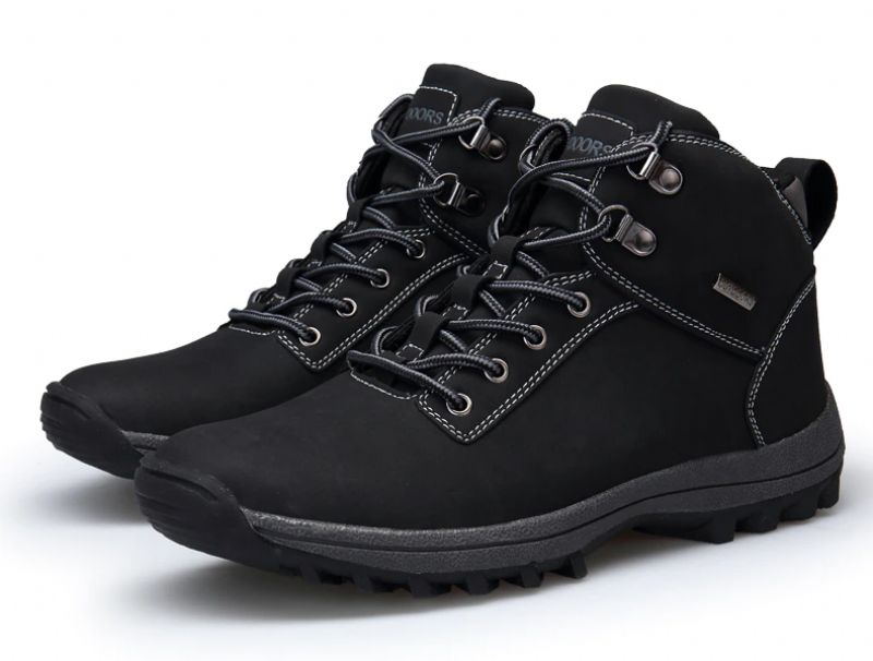 Buty Komfortowe Męskie Dallas - Kawowe