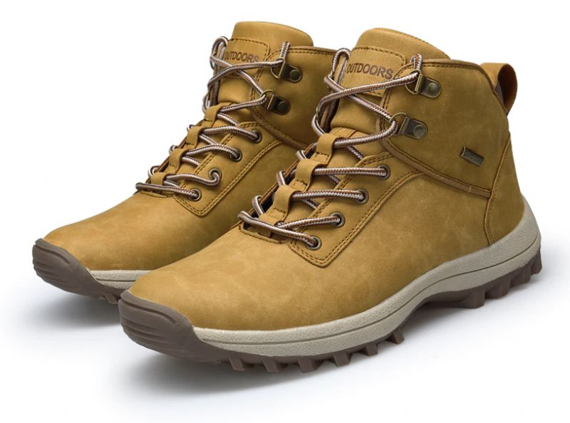 Buty Komfortowe Męskie Dallas - Kawowe