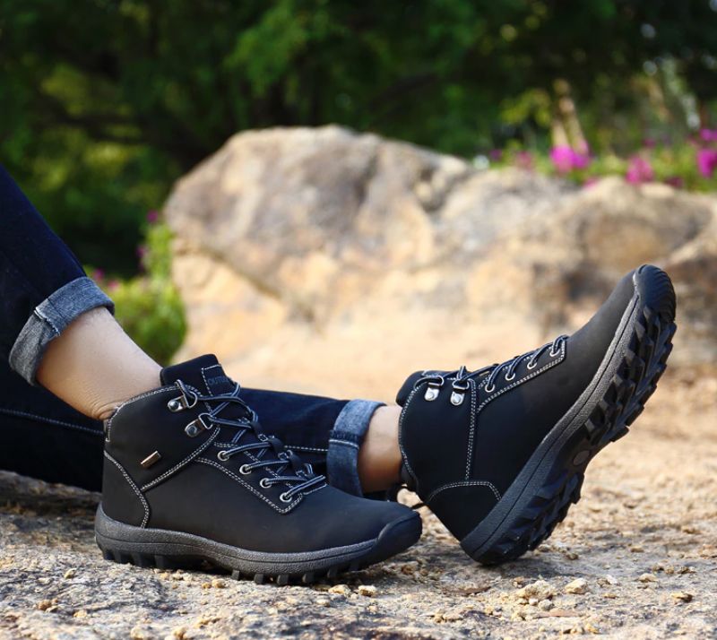 Buty Komfortowe Męskie Dallas - Kawowe