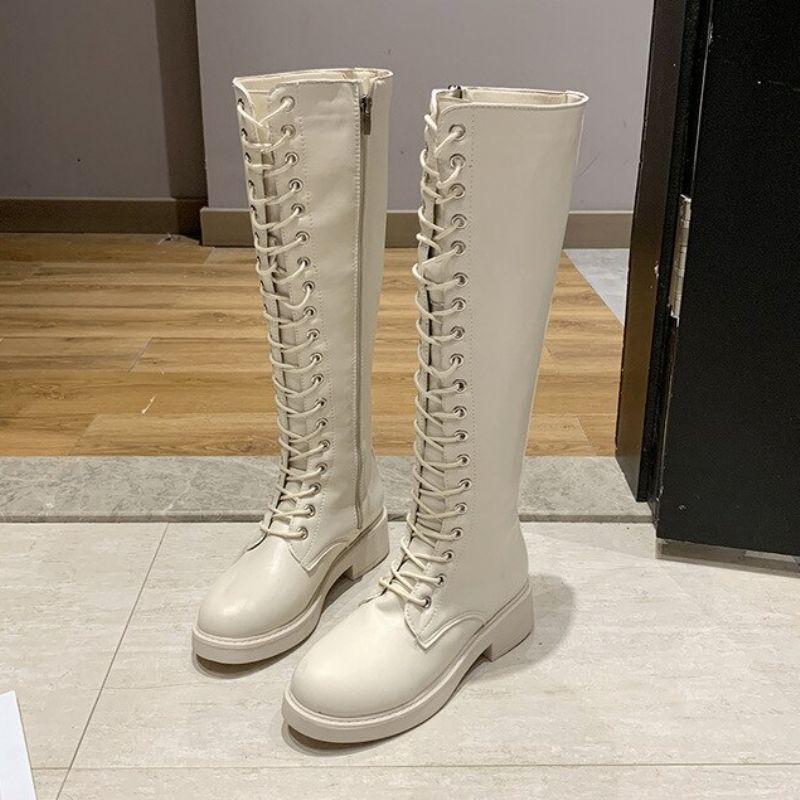 Buty Lucena Do Kolan - Czarny krótki plusz