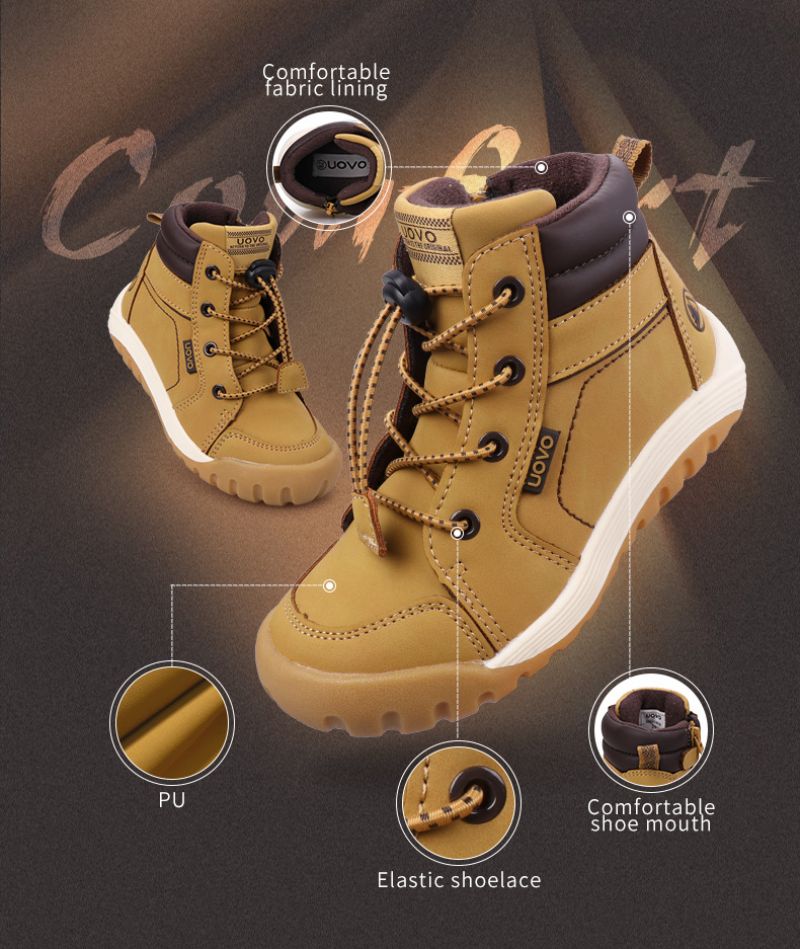Buty Martin Boots Dla Chłopców Luis - Brązowy